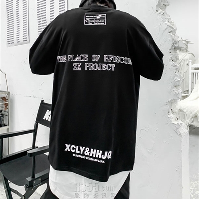 市场上装-T恤-微潮T恤