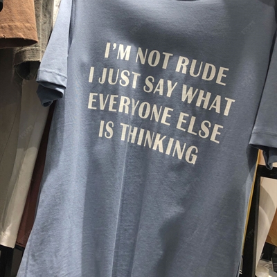 市场上装-T恤-休闲T恤 【实拍】