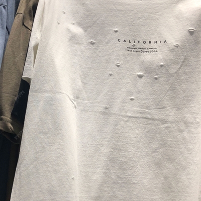 市场上装-T恤-休闲T恤 【实拍】