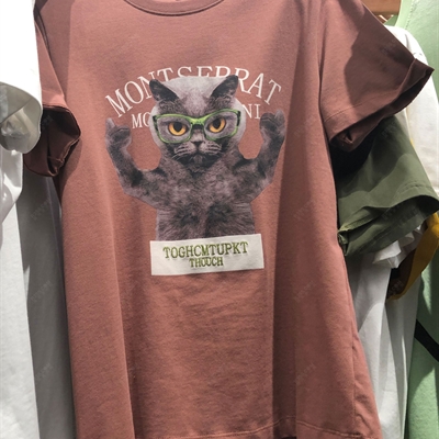 市场上装-T恤-休闲T恤 【实拍】