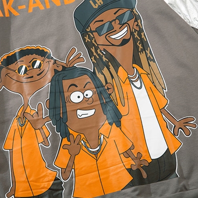 市场上装-T恤-微潮T恤