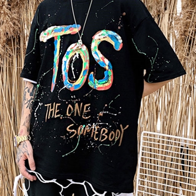 市场上装-T恤-微潮T恤