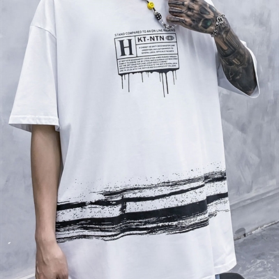 市场上装-T恤-微潮T恤