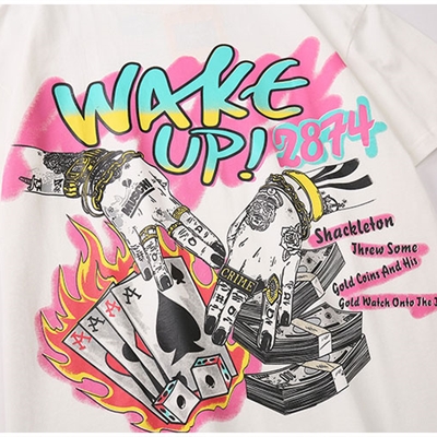 市场上装-T恤-微潮T恤