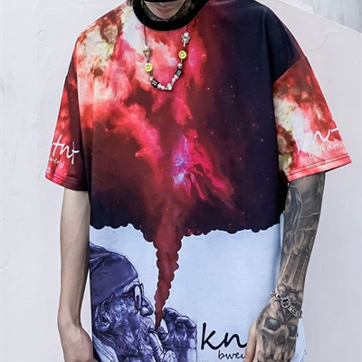 市场上装-T恤-微潮T恤