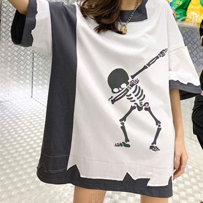 市场上装-T恤-微潮T恤