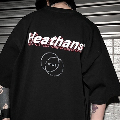 市场上装-T恤-微潮T恤