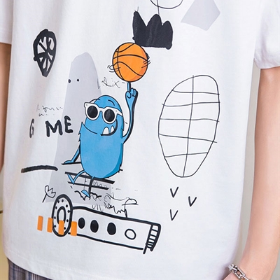 市场上装-T恤-微潮T恤