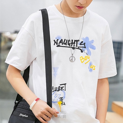 市场上装-T恤-微潮T恤