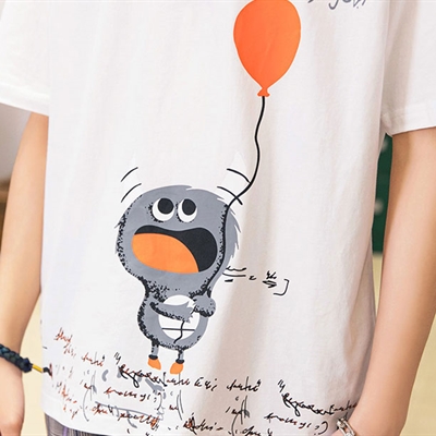 市场上装-T恤-微潮T恤