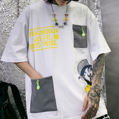 市场上装-T恤-微潮T恤 