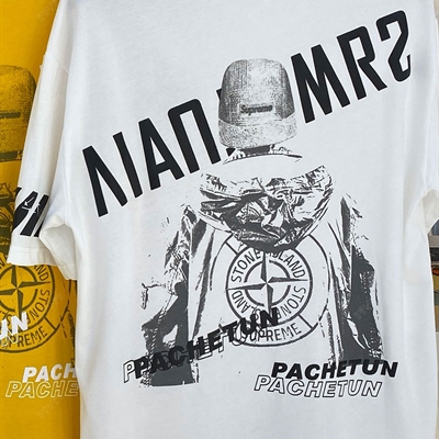 市场上装-T恤-微潮T恤【实拍】