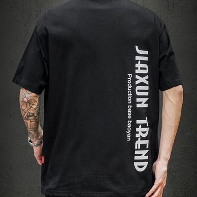 市场上装-T恤-微潮T恤