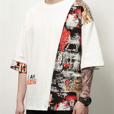 市场上装-T恤-微潮T恤