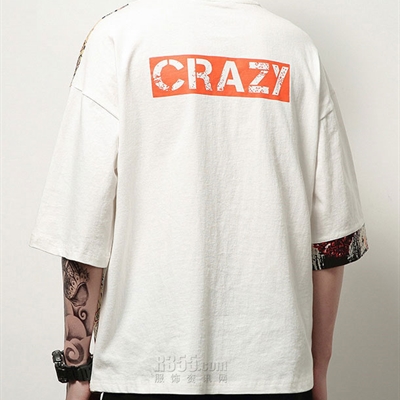 市场上装-T恤-微潮T恤