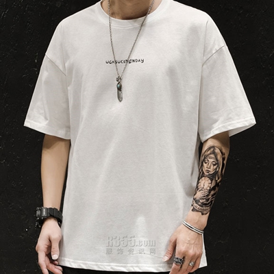 市场上装-T恤-微潮T恤