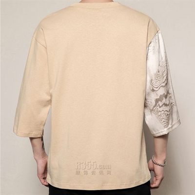 市场上装-T恤-微潮T恤