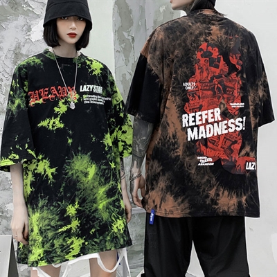 市场上装-T恤-微潮T恤