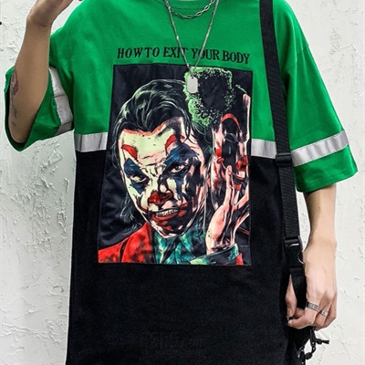 市场上装-T恤-微潮T恤