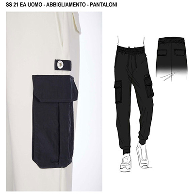 2021春夏_Emporio Armani_裤子_欧洲大牌资料
