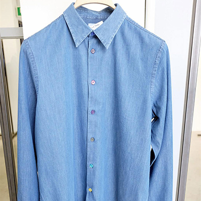 2021春夏_Paul Smith_牛仔衬衫_欧洲大牌资料
