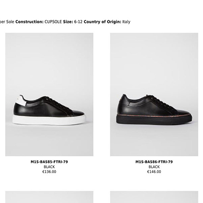 2021春夏_Paul Smith_鞋子_欧洲大牌资料