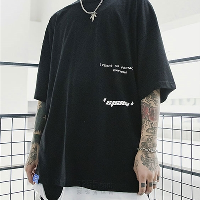 市场上装-T恤-微潮T恤 