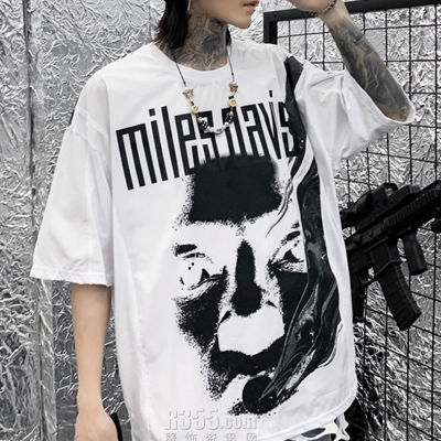 市场上装-T恤-微潮T恤 