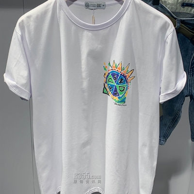 市场上装-T恤-微潮T恤 【实拍】