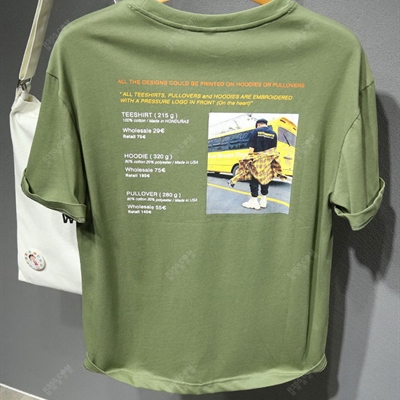 市场上装-T恤-微潮T恤 【实拍】