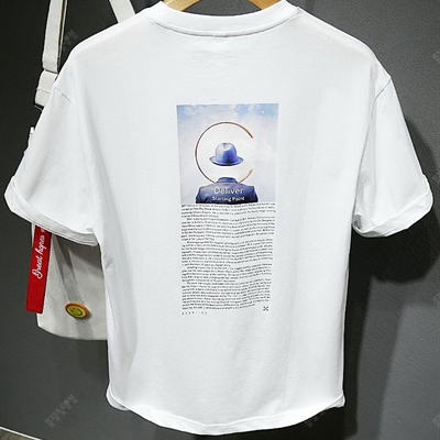 市场上装-T恤-微潮T恤 【实拍】