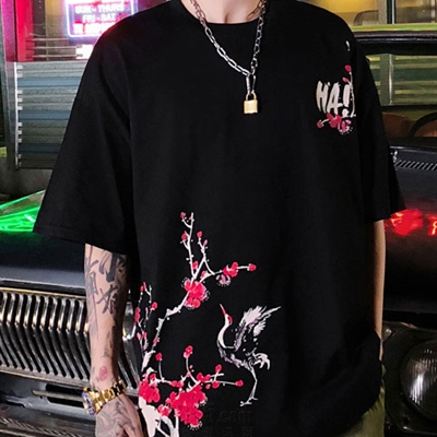 市场上装-T恤-微潮T恤