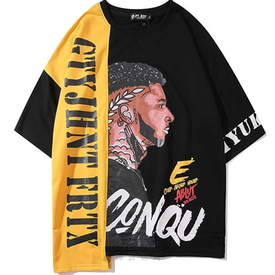 市场上装-T恤-微潮T恤