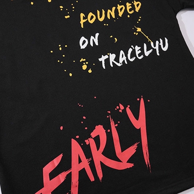 市场上装-T恤-微潮T恤