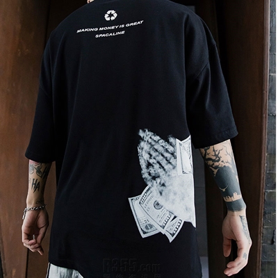 市场上装-T恤-微潮T恤