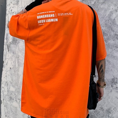 市场上装-T恤-微潮T恤