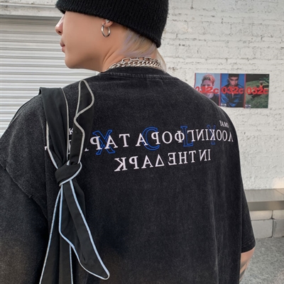 市场上装-T恤-微潮T恤