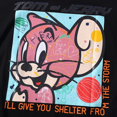 市场上装-T恤-微潮T恤