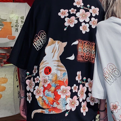 市场上装-T恤-微潮T恤