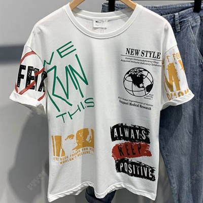 市场上装-T恤-微潮T恤 【实拍】