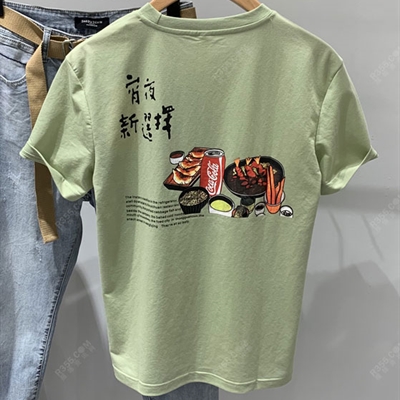 市场上装-T恤-微潮T恤 【实拍】