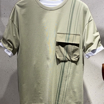 市场上装-T恤-休闲T恤 【实拍】