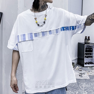 市场上装-T恤-微潮T恤