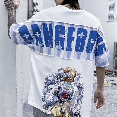 市场上装-T恤-微潮T恤