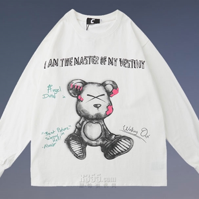 市场上装-T恤-微潮T恤