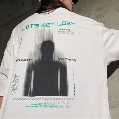 市场上装-T恤-微潮T恤