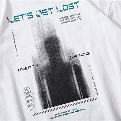 市场上装-T恤-微潮T恤