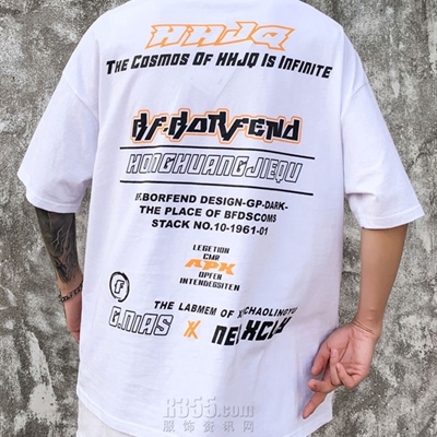 市场上装-T恤-微潮T恤