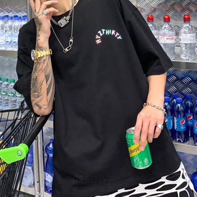 市场上装-T恤-微潮T恤