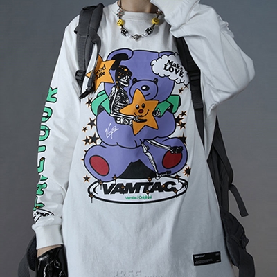 市场上装-T恤-微潮T恤